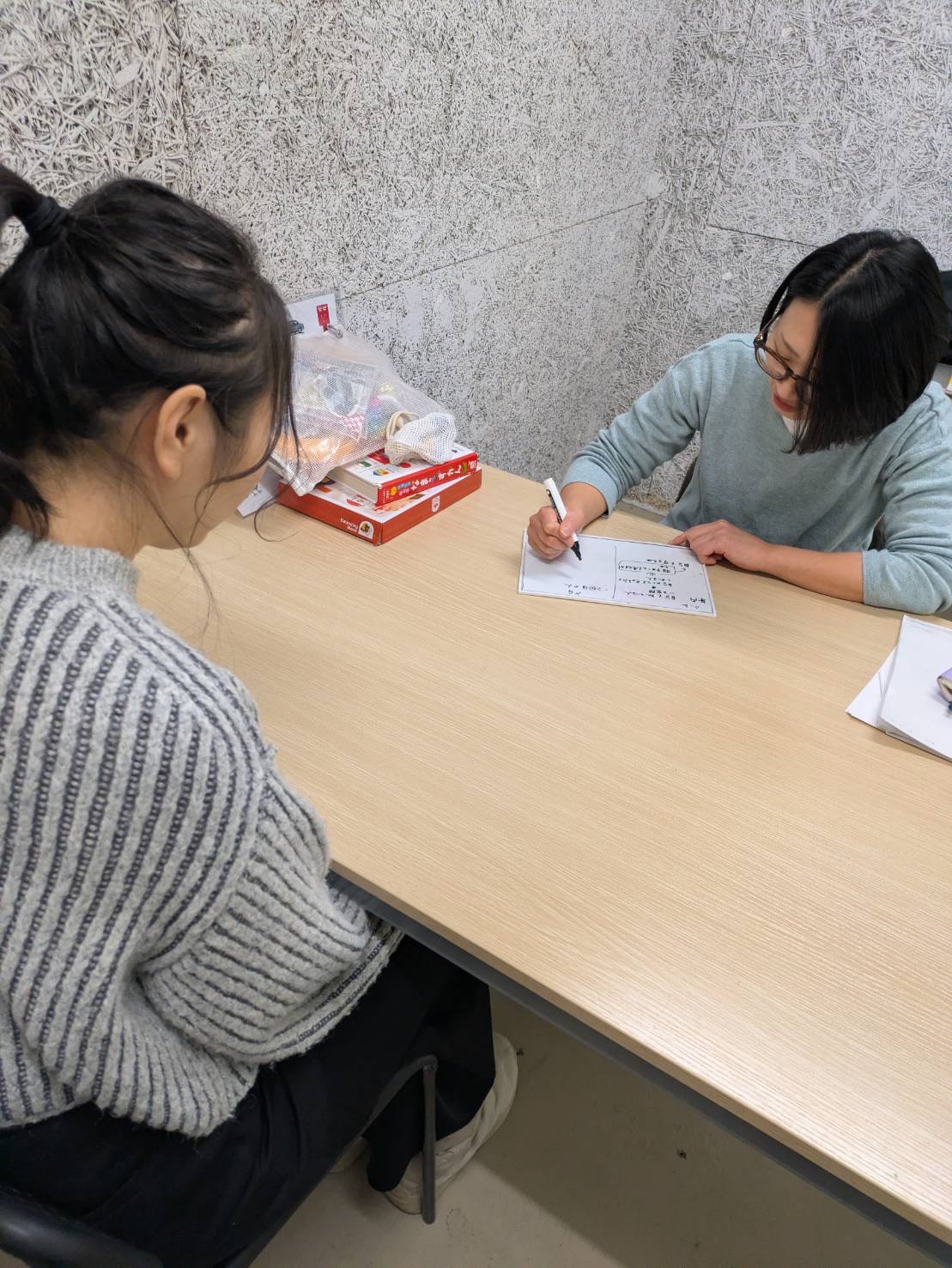 相談窓口の様子